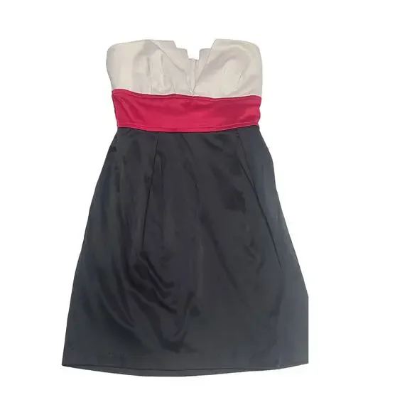 Teeze me satin crumb catcher bodice mini dress juniors size 3 90s Y2K - Picture 2 of 7